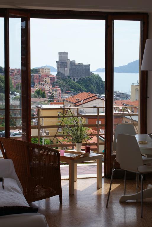 Il Terrazzo Sul Castello Apartment Lerici Bagian luar foto